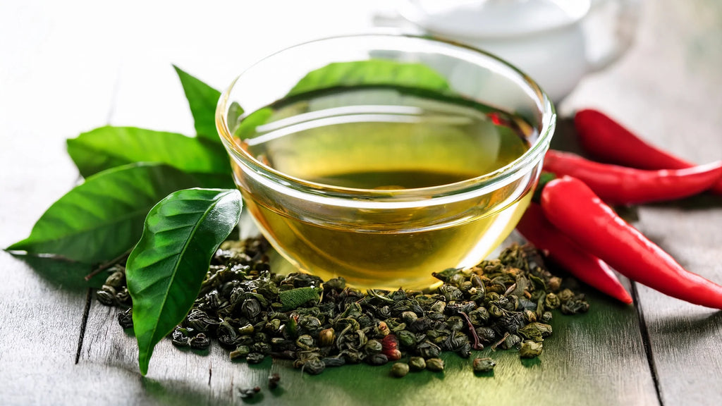 Green tea, caffeine and capsaicin: natural fat burners in the diet